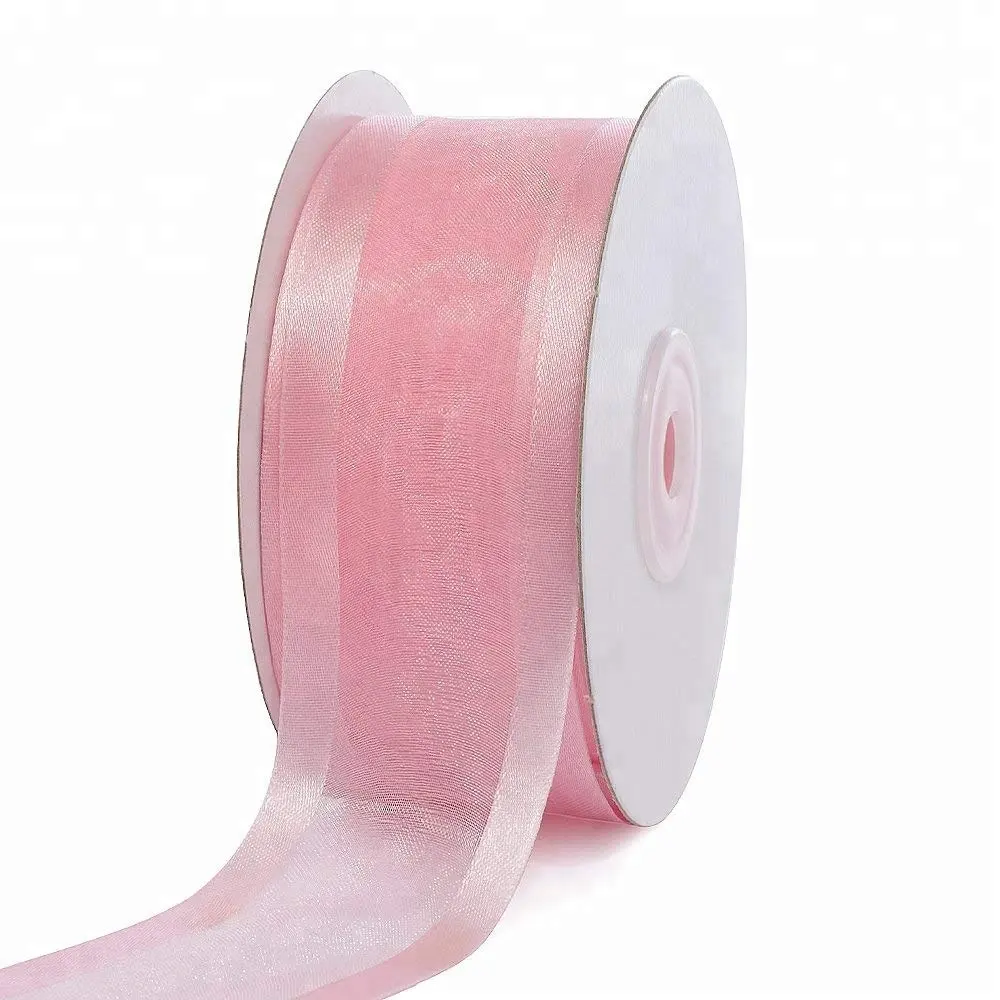 Wholesale 1.5 zoll Organza mit Satin Edged Ribbon