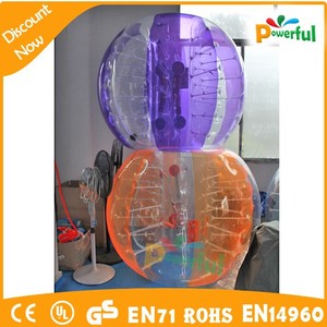 Nouveau sport!!! Made in china amusant bulle ballon de football/corps bulle. bumper <span class=keywords><strong>ball</strong></span> pour les enfants et les adultes - Product Image 3