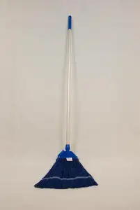 Cotton Mop HAC Aluminum Pole Cotton Wet Mop Complete With Plastic Clip