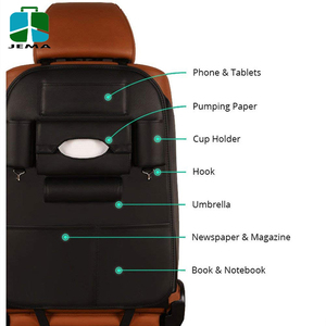 Fujin — organiseur pour siège arrière de <span class=keywords><strong>voiture</strong></span> en cuir Pu, support de <span class=keywords><strong>tablette</strong></span>, Durable, nouvel arrivage 2019 - Product Image 2