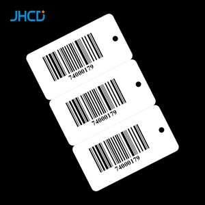 Cr80 30mil Mini 3-In-1 <span class=keywords><strong>Tag</strong></span> 3up Barcode Combokaart Voor Betaling Hotel Nfc Rfid 860-960Mhz <span class=keywords><strong>T5577</strong></span> 1K Kleine Sleutelhanger Voor Hotels - Product Image 2