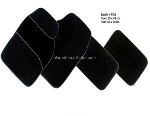 Alfombrillas de alta calidad para coche SUV, alfombra de revestimiento de vinilo para el talón, 4 piezas - Product Image 5