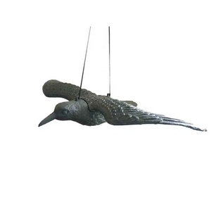 Prix usine Offre Spéciale oiseau peur oiseau corneille suspendus battant faucon leurre volant corneille leurre à vendre - Product Image 2