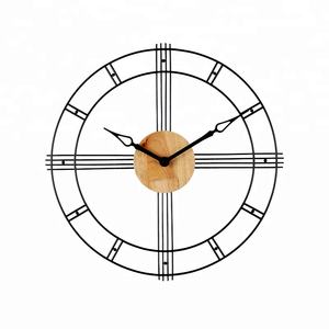Soggiorno camera <span class=keywords><strong>Da</strong></span> Letto <span class=keywords><strong>Cucina</strong></span> di Grandi Dimensioni Scavato-out In Numeri Romani Silenzioso Ferro Rotondo <span class=keywords><strong>Orologio</strong></span> <span class=keywords><strong>Da</strong></span> Parete Decorativo - Product Image 6