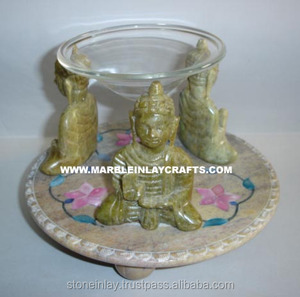Soapstone Fragrance Aroma Oil Burners - Product Image 1