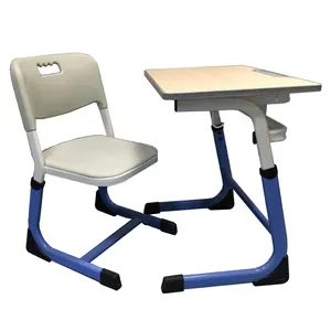 学校家具书桌儿童桌套装学前家具和设备儿童书桌