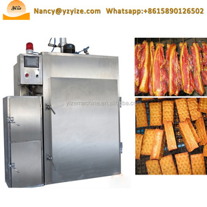 Fumoir industriel pour poissons / Machine à fumer le <span class=keywords><strong>saumon</strong></span> / Équipement pour fumer le poulet - Product Image 2