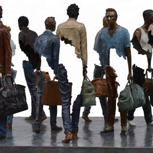 Arte de bronce de fundición de Metal arte artesanía gente galería surrealista de bronce <span class=keywords><strong>Bruno</strong></span> Catalano escultura - Product Image 1