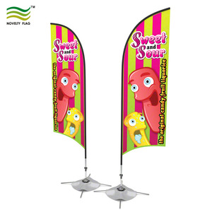 Bán Buôn Tùy Chỉnh Thiết Kế Ngoài Trời Swooper Lông <span class=keywords><strong>Teardrop</strong></span> Biểu Ngữ 2.8M Bãi Biển Biểu Ngữ Cờ Nhà Máy Nhanh Chóng Giao Hàng - Product Image 2