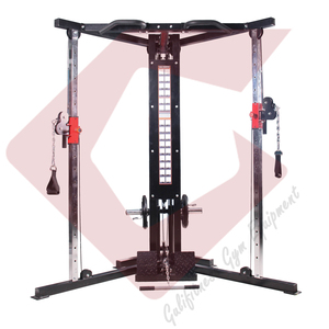 Máquina Smith multifuncional martillo fuerza de potencia <span class=keywords><strong>rack</strong></span> equipos de gimnasio power <span class=keywords><strong>rack</strong></span> con 100KGx2 pila de peso - Product Image 2