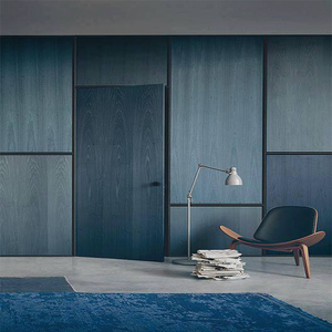 Plinthes en PVC, design de <span class=keywords><strong>porte</strong></span> en bois d'entrée principale bon marché, portes d'entrée solides - Product Image 4