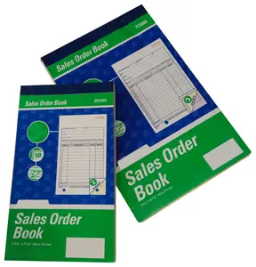 Libreta de Comandas de Restaurante de Tres Partes, Tamaño Personalizado, Recibo de Efectivo, Folleto, Papel de Arte Laminado con Película de Alta Calidad, Encuadernación Perfecta NCR - Product Image 1