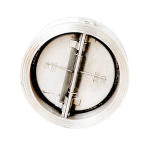 Compresseur d'air, clapet anti-retour à double plaque sandwich en acier inoxydable SS316 de 6 pouces, 1 pièce, assurance commerciale, clapet anti-retour en acier inoxydable standard - Product Image 2