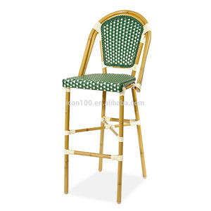 Chaises de bistrot françaises résistantes aux UV, chaise en rotin de <span class=keywords><strong>Paris</strong></span>, mobilier de café - Product Image 1