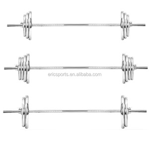 25mm 28mm 1.2m 1.5m 1.8m thẳng/Curl thanh mạ crôm cử tạ Trọng lượng tạ tạ - Product Image 1