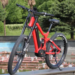 新产品山地电动自行车1000 w电动自行车48v锂电池中间驱动电机