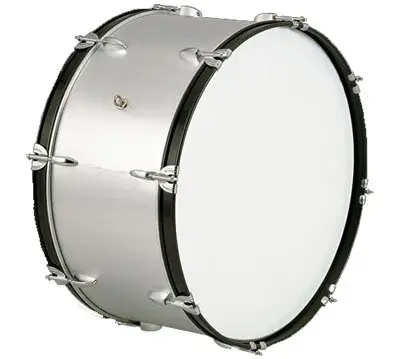 SN-B009 Bass Drum (Aluminum Shell), types of small drums, Professional marching drums