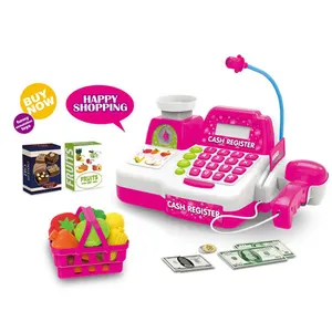 Supermarket Pretend Play Toy Kids Cash Register Shopping Game