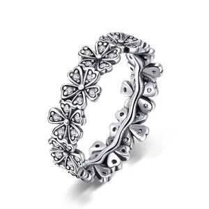 Bague de marguerite en argent Sterling 925, bijoux de fiançailles pour femmes et filles, nouvelle collection