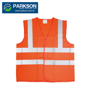 PARKSON ความปลอดภัยไต้หวันร้อนเต็มรอบสูงสะท้อนแสงการมองเห็นความปลอดภัยเสื้อกั๊ก CE <span class=keywords><strong>EN471</strong></span> SV-302 - Product Image 1