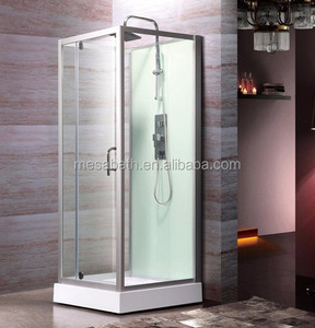 Italien style verre de sécurité et utilisé cabine de <span class=keywords><strong>douche</strong></span> à vapeur <span class=keywords><strong>avec</strong></span> portes en verre incurvé - Product Image 5