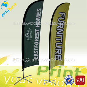 Simple face drapeaux drapeau de plume extérieure / vol Banner / Flag Beach - Product Image 6