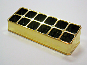 Acrylic Fancy 12 Way Earring Organizer Case - Product Image 5