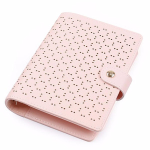 Agenda per pianificatore esecutivo A5 di alta qualità hardware dorato 6 raccoglitore ad anelli agenda in pelle - Product Image 2