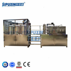 Machine de purification d'eau de puits à haute efficacité Guangzhou Sipuxin, osmose inverse, boîte de vitesses à commande PLC, garantie 1 an - Product Image 3