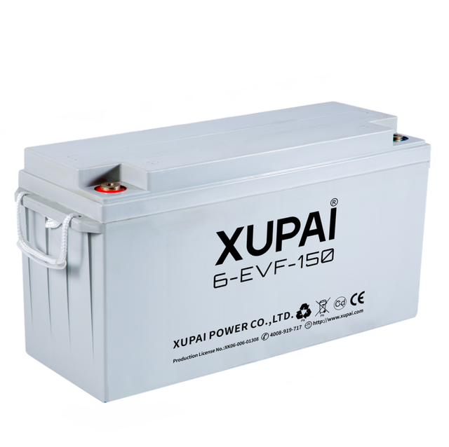 XUPAI Brand 12V 150AH 6-EVF-150 Lead Acid Power Battery for Forklift Egypt Market