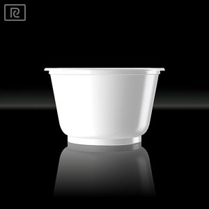 ชามพลาสติกแบบใช้แล้วทิ้ง M500-PB PP ขนาด 16 ออนซ์ 500 มล. พร้อมฝาปิด ทนความร้อนจากไมโครเวฟ เหมาะสำหรับใส่บะหมี่หรือบรรจุภัณฑ์อาหาร - Product Image 2