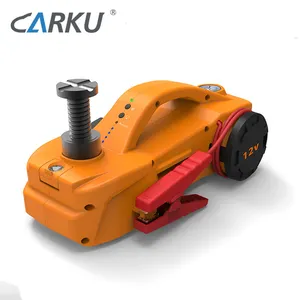 CARKUクイックチャージ18000mAhオールインワンカー油圧カージャックコンプレッサー付きジャンプスターター