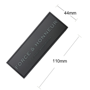 Benutzer definierte <span class=keywords><strong>Logo</strong></span> Name 3D PVC Kleidung Gummi Patches