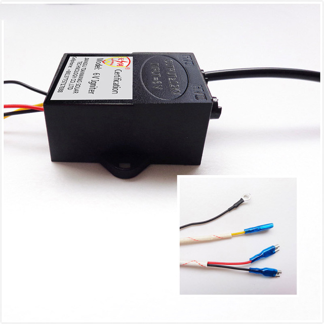 110VAC Electric Spark Igniter Gas Ignition Transformer for Kitchen Burner Heater Electronic Lighter Style Plastic Material