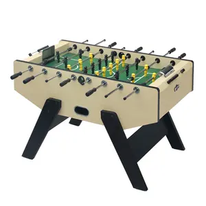 Prezzo di fabbrica 55 "Hollow 8 Rod MDF & HPL SUB French Soccer Table Toy gioco di calcio gamba in metallo