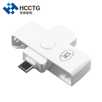 Lecteur de carte mémoire intelligent Mini Pocket Mate Contact USB ISO 7816 Type C ACR39U-NF