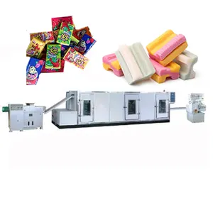 FUSEN Bubble gum Bazooka bubble gum production line fold wrap machine