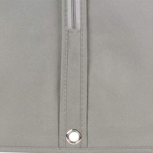 Tas penyimpanan garmen non-tenun dapat didaur ulang warna kustom grosir 1000 buah Promosi penutup ritsleting - Product Image 5