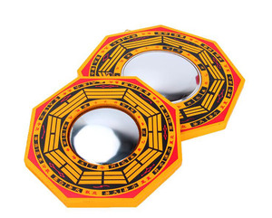 Kingfeng Shui — miroirs incurvés et <span class=keywords><strong>convexe</strong></span>, bois jaune, angua, taille 4 à 12 pouces - Product Image 3