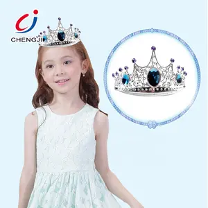 Party girl decoration toy ornament plastic crystal tiara toy crown