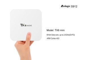 2017 venta caliente caja de la tv inteligente, Android 6.0 fuego stick de tv, Ultra HD 4 K resolución s912 amlogic caja de la tv - Product Image 3