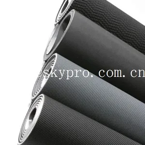 abrasion resistant treadmill belt with diamond / golf / granite pattern