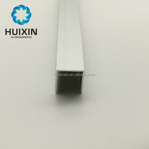 Di alluminio 6063 di Estrusione Tubo a Forma di U, di alluminio u canale ringhiera profilo - Product Image 3