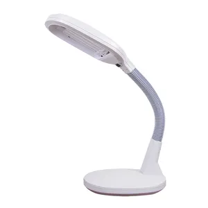 OEM electrical fluorescent lighting flexible arm adjustable desk table lamp for bedroom