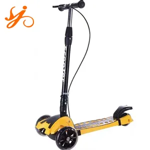 Factory good scooters for children / 3 wheel kick toy scooter flicker for baby / kids best scooter 8 year old for sale