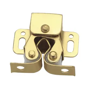 Double roller catch window catch/brass cabinet magnetic door catch
