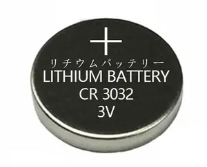 ליתיום מנגן כפתור סוללה CR3032 3V limno2 מטבע לשעון שעון מחשבון משחק אודיו ציוד זיכרון בחזרה