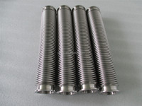 Fuelle de Vacío de Acero Inoxidable KF50 de Alta Calidad, Pared Gruesa de 0.3mm, Tipo de una Pieza, SUS304