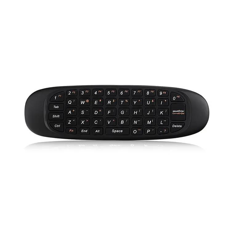 Шэньчжэнь IMO c120 задний светильник Air MouseWireless Android Remote 2,4G Двусторонняя клавиатура 3D Somatic для ПК Android TV Box Tablet