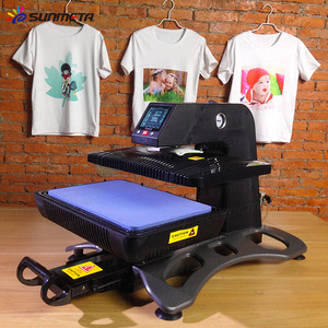 Pantalla LCD nuevo 3D sublimación tazas y <span class=keywords><strong>T</strong></span> camisa calor máquina de la prensa ST-420 - Product Image 4